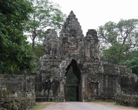 Entrée d'Angkor Thom